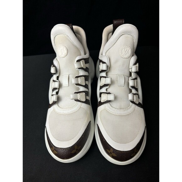 Size 39 - Louis Vuitton LV Archlight Trainer White CL0179 Authentic Monogram - Picture 15 of 16